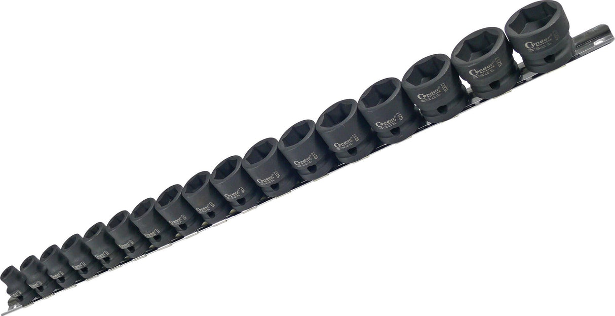 Condor socket wrench set 5217 power socket set 1 2 short