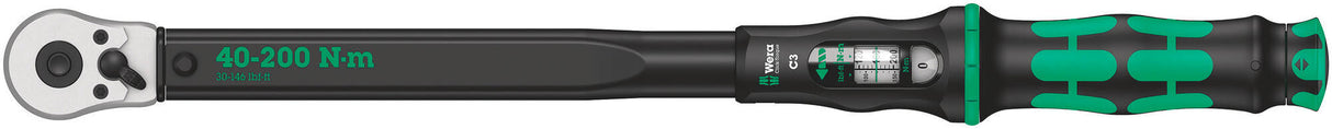 Wera Click-Torque C 3 torque wrench with switch