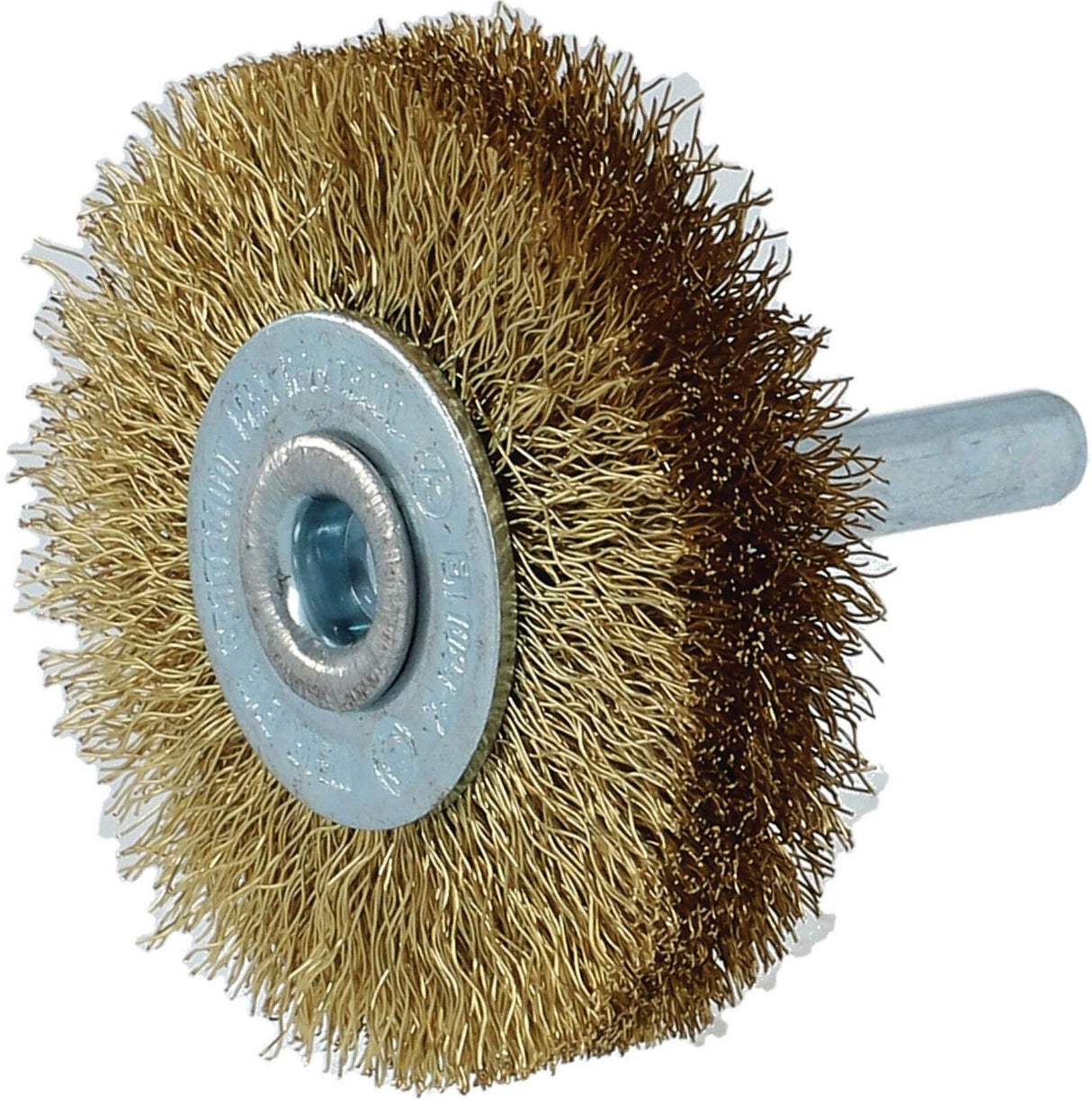 Norton round brush round brush with 6mm shaf 50x15 brass