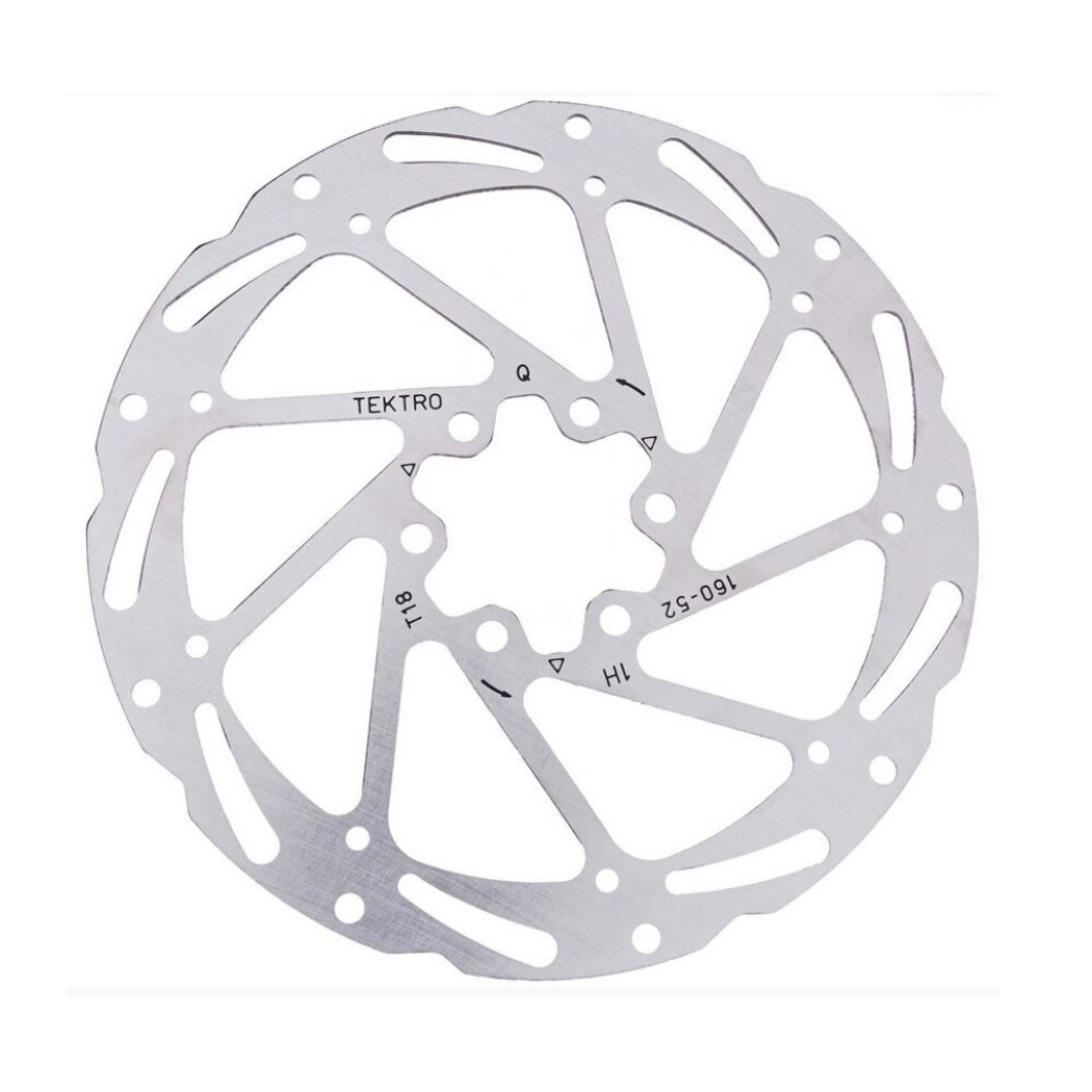 Tektro disc brake Rotor TR180-52 Ø180x1.85mm, silver