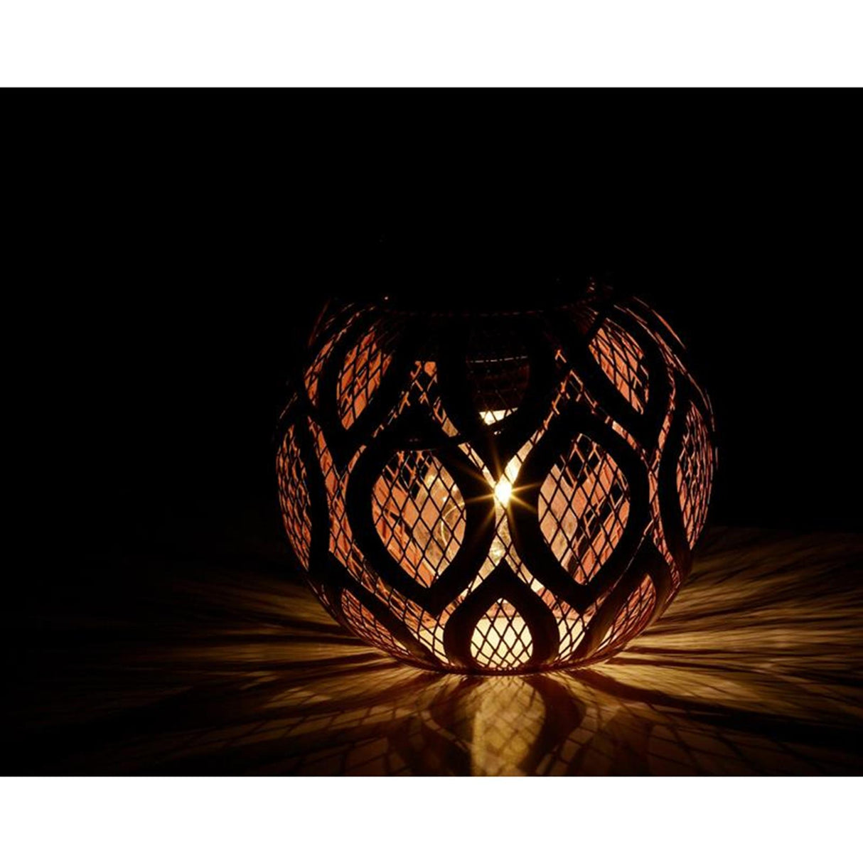 Lumineo Solarlantern Ø 13,5-h12,5cm