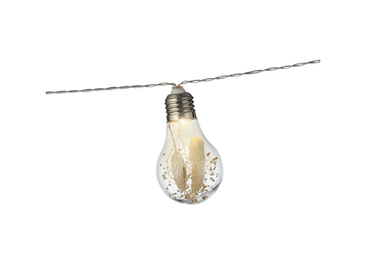 Lumineo led bulb strengverlichting met bloem