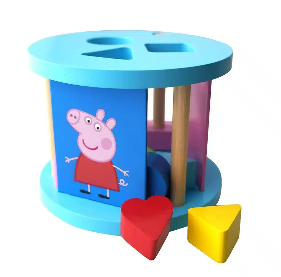 Peppa Pig Wooden Sorting Box