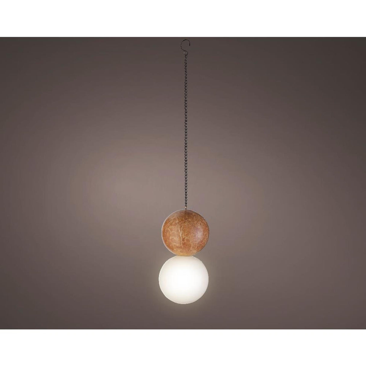 Lâmpada solar Lumineo suspensa l20cm
