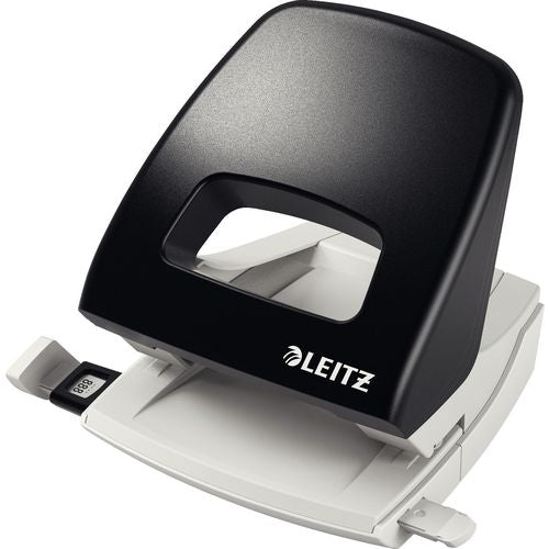 Перфоратор Leitz new nexxt черен 2 дупки 16 листа