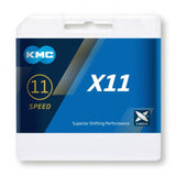 Shimano halskjede 11 Speed ​​KMC X11 114 Schakels - Grå