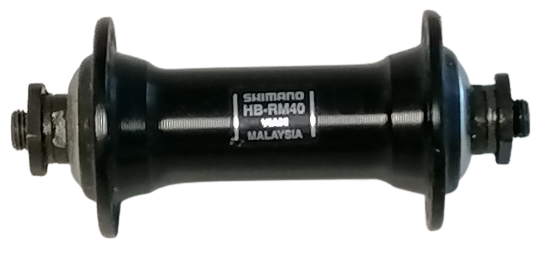 Shimano étranger hb-rm40 36 trous noirs