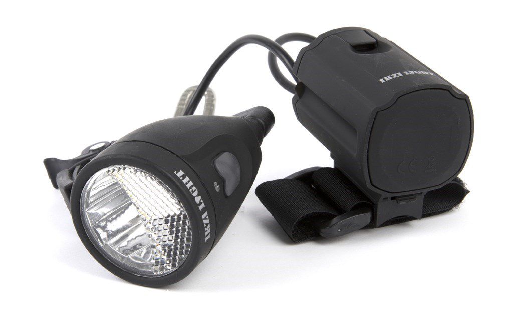 Headlight 3W+LED incl. Loader and rechargeable batteries