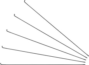 Sapim D-Light J-bend spokes + nipples - 5 pieces