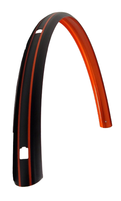 SKS Zadní blatník 28 palců plast 46 mm Matte Black Red