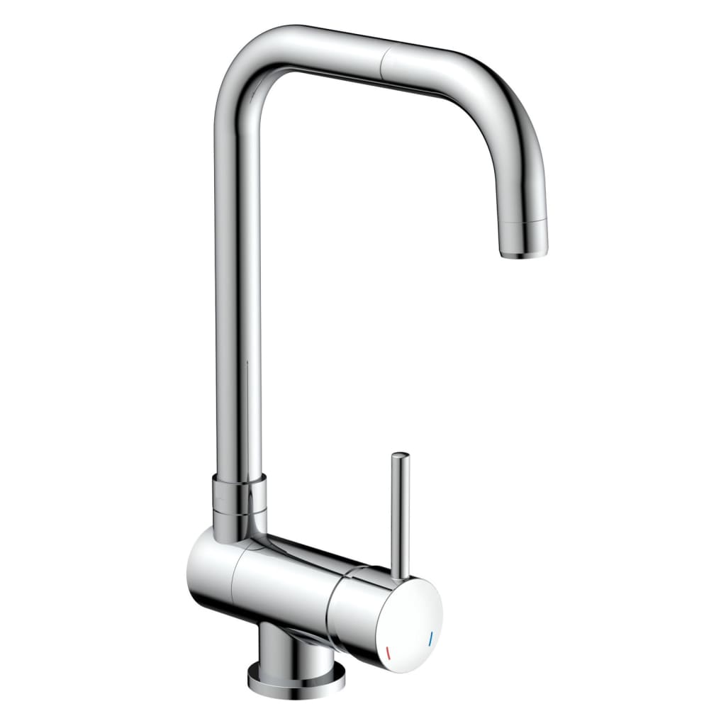 Mixer di cucina Eisl con uscita rotante Flexo Chrome -colorata