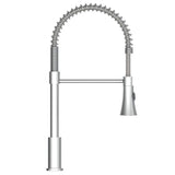 Mixer eisl a bottl con Spiral Spring Leon Chrome -colorato