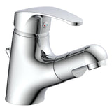 EiSla -Waschbeckenmischer Vico mit ausziehbarem Output -Chrom -Gelenkt