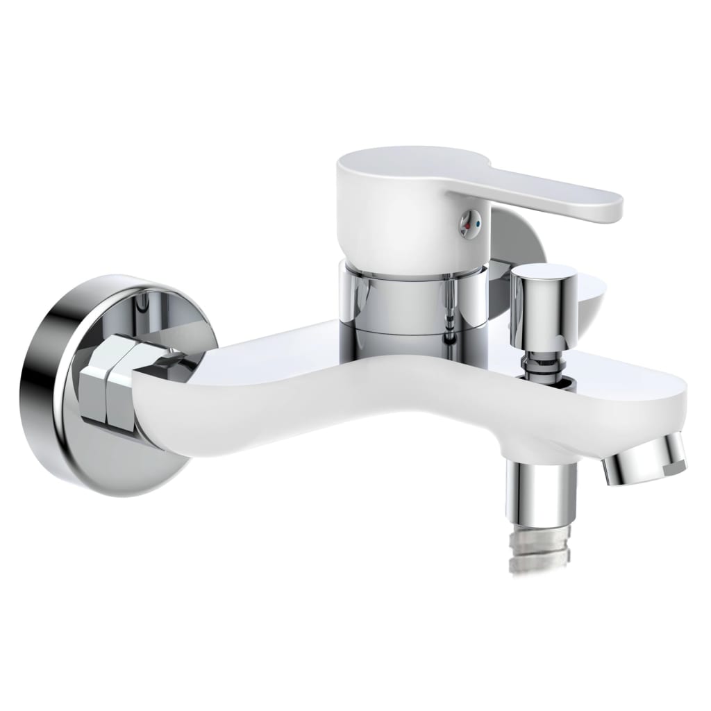 Mixer da bagno eisl Diziani bianco e cromo -colorato