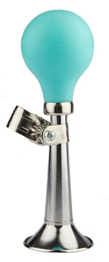 Bicycle horn pexkids chrome with a green squeez