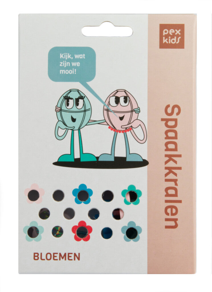 Bicycle enrage des perles de fleurs de pexkid triées à 4 couleurs (12 pièces sur la carte)