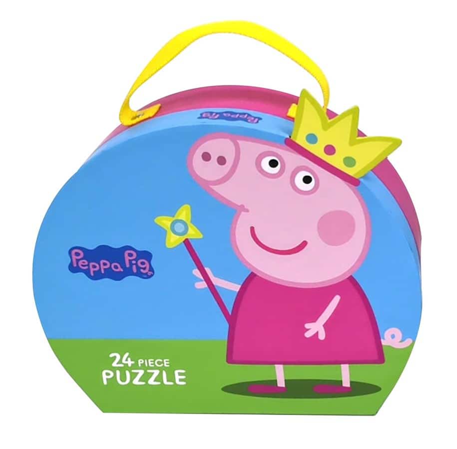Peppa Pugle podłogowa w solidnych filiżankach 24 sztuk