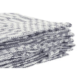 Theedoeken blok 60x65 blauw pak a 6 st.