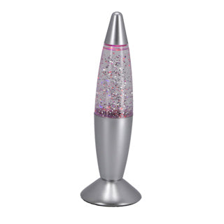 Party time! Color-changing glitter lamp 19 cm