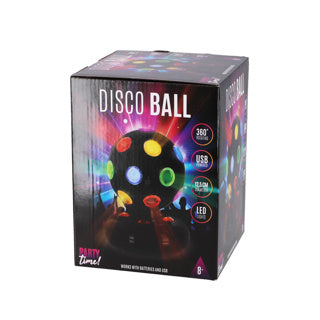 Party time! party time disco bal led 12,5 cm