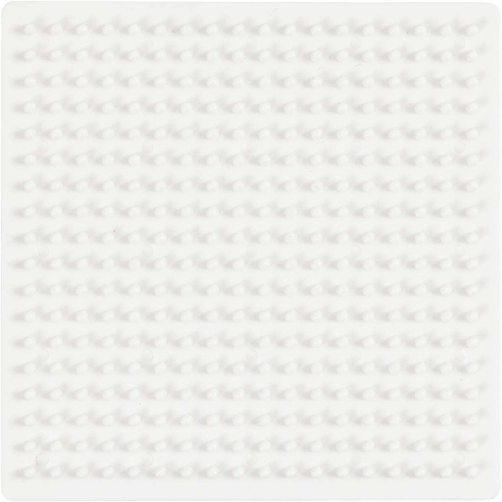 Nabbi biobeads grondplaat, vierkant, afm 9,5x9,5 cm, medium, 1 stuk