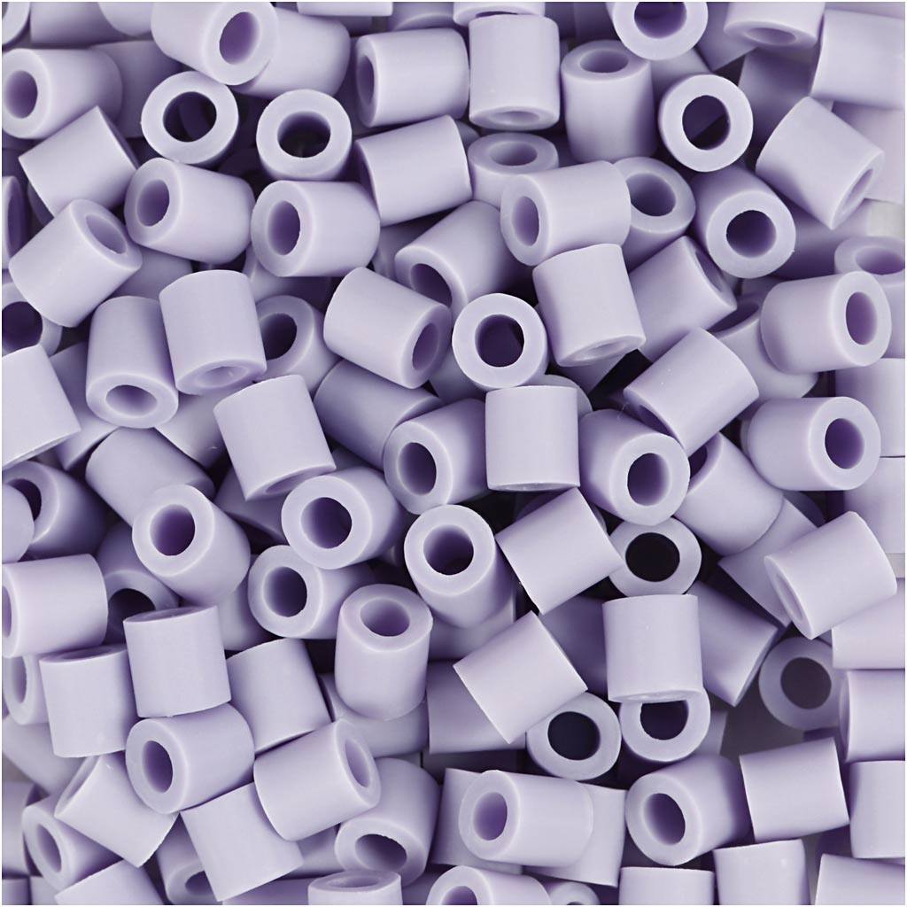 Nabbi biobeads van , afm 5x5 mm, gatgrootte 2.5 mm, medium, paars, 1000 stuk 1 doos