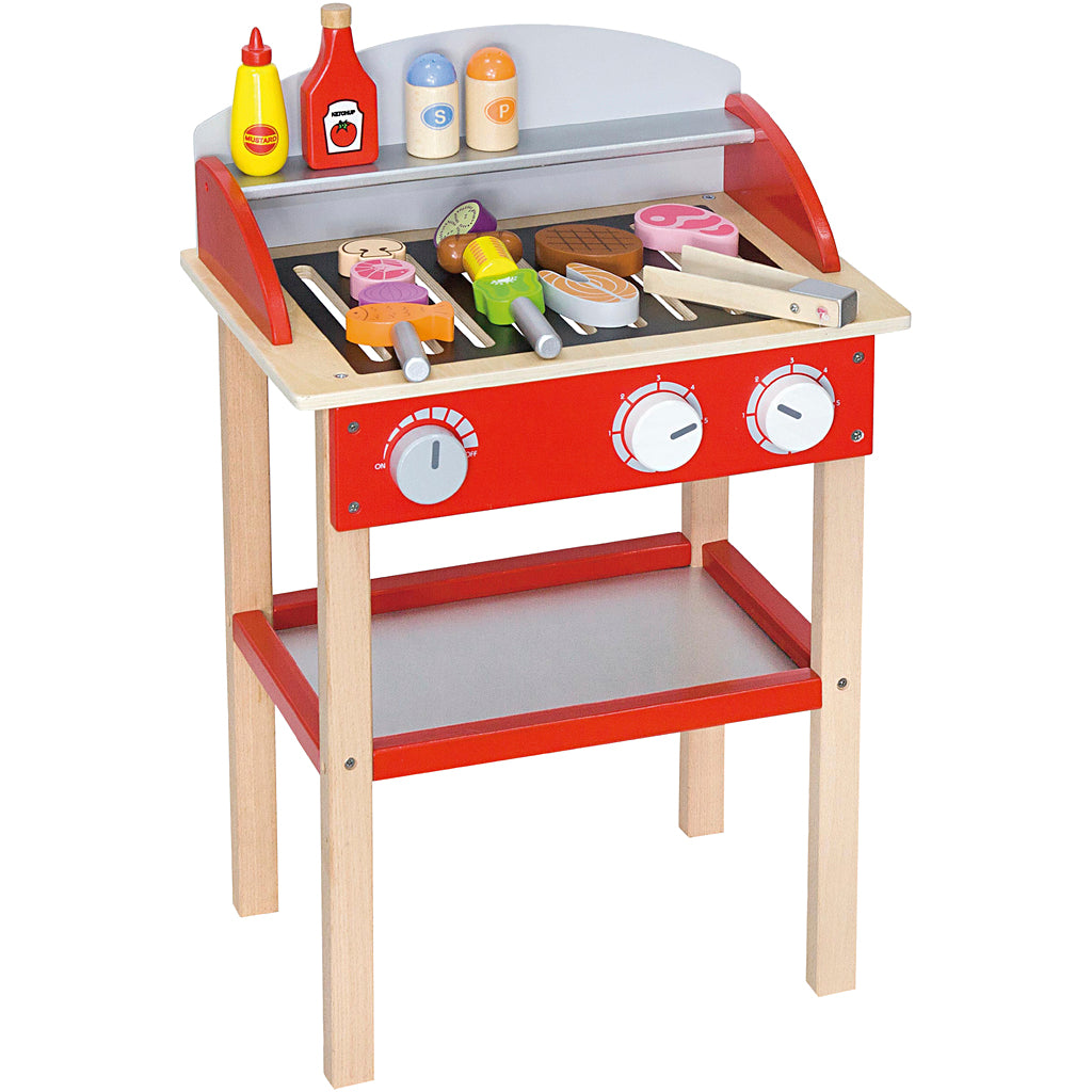 Viga houten barbecue, afm 39x60x26 cm, 1 stuk