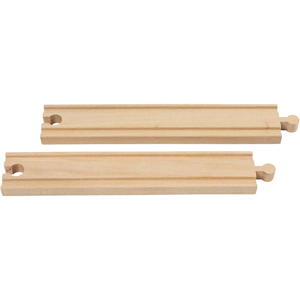Viga spoorweg, recht, l: 21,5 cm, 2 stuk 1 doos