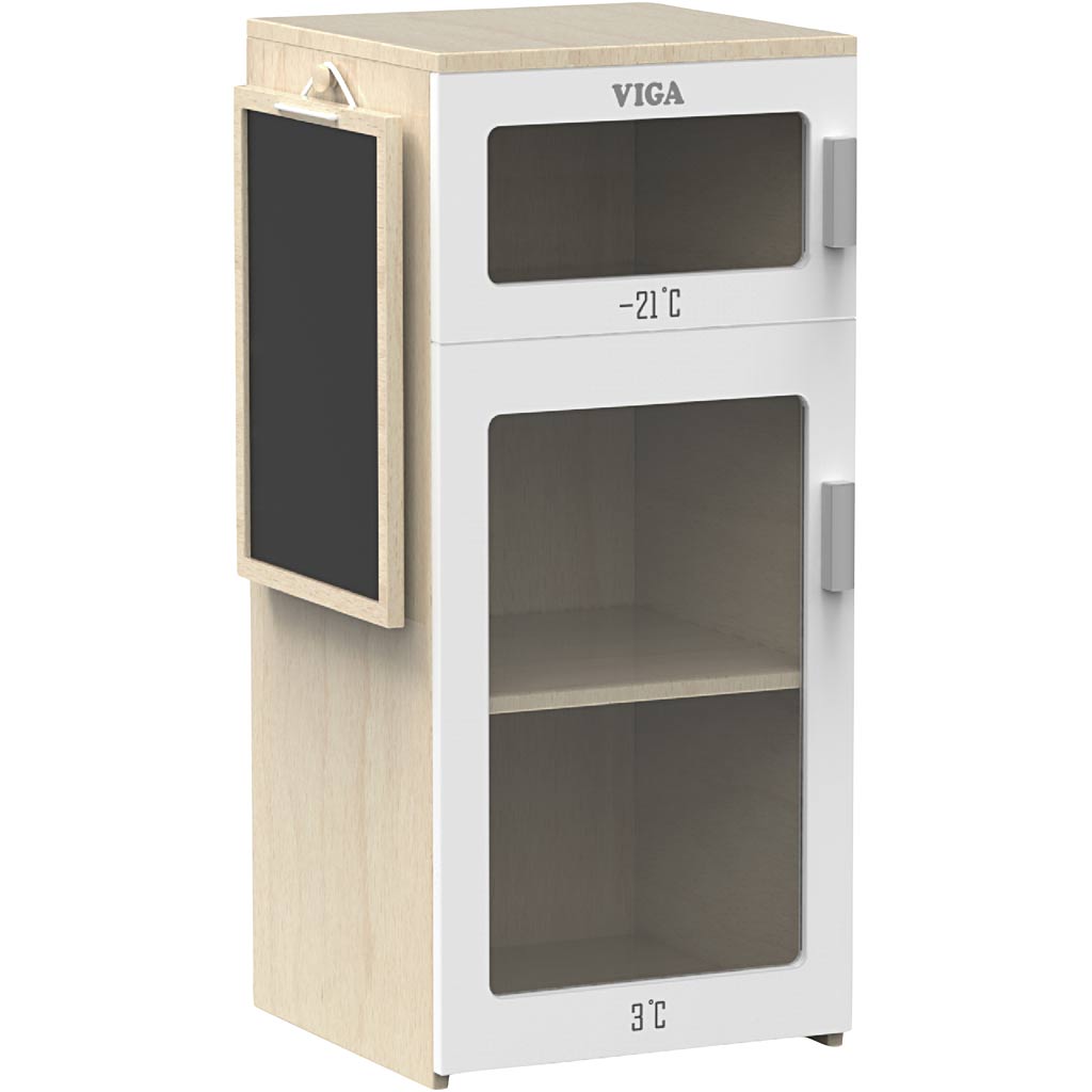 Viga koel- vrieskast, h: 76 cm, l: 34 cm, b: 44 cm, 1 stuk