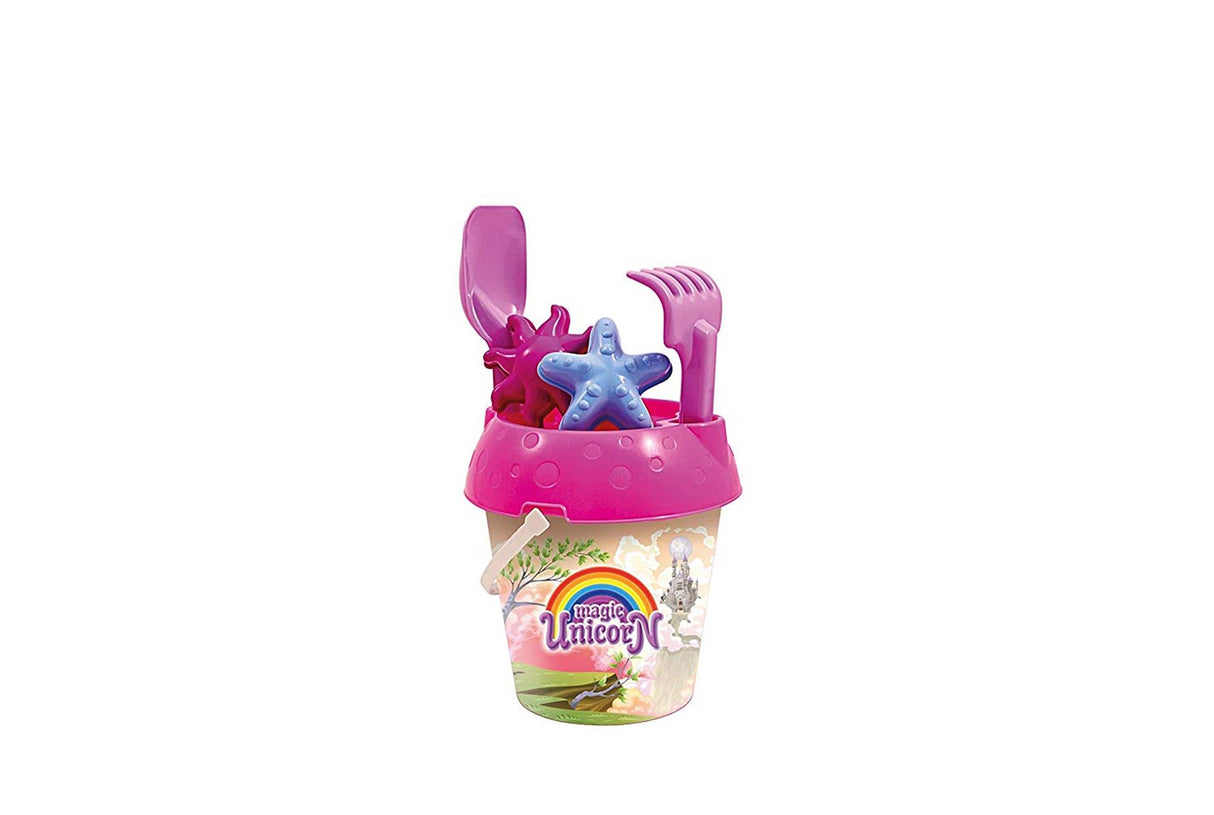 Adriatic bucket set magic unicorn 6 pieces