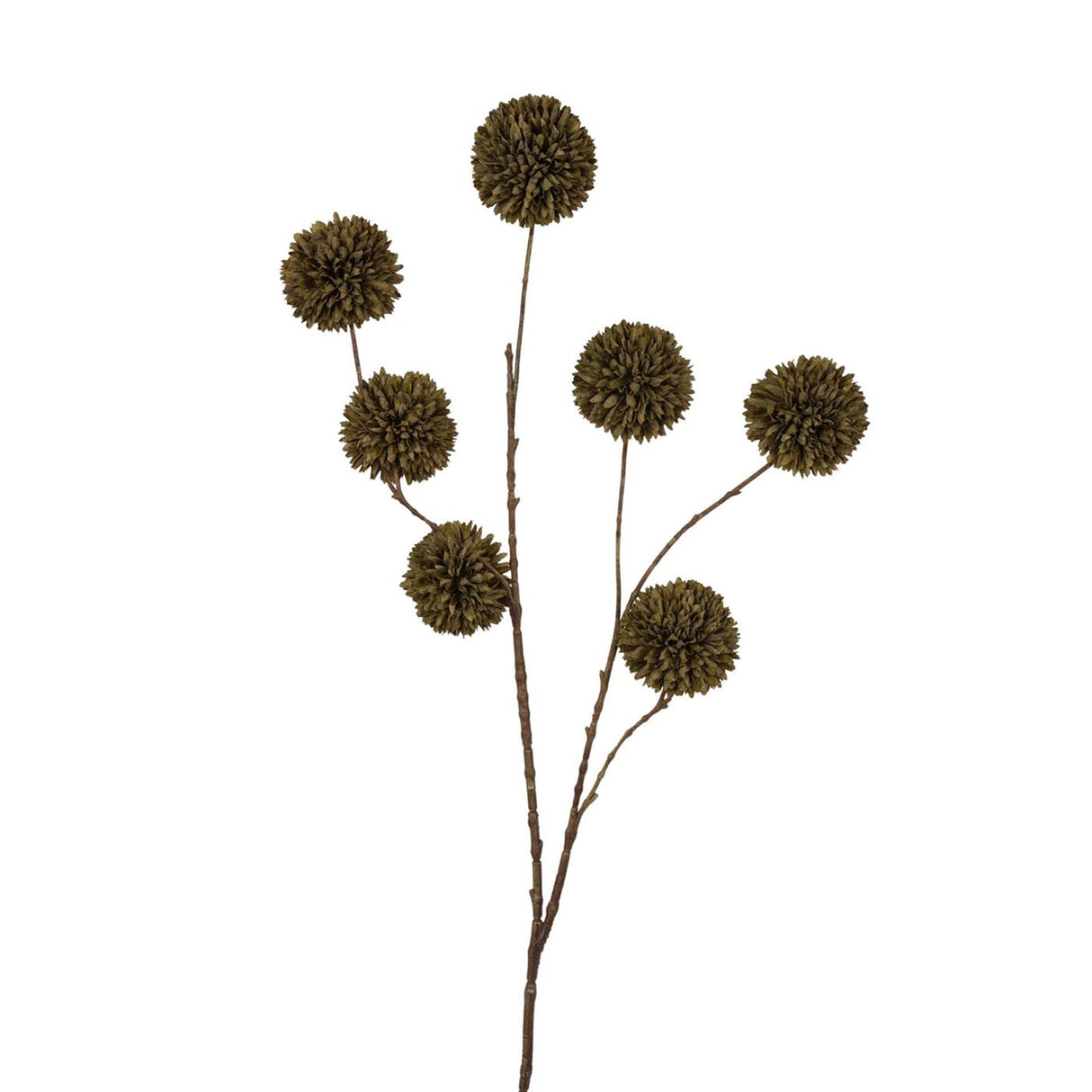 Roberts collection kunstbloem pompom 98cm dk green