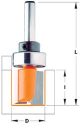Cmt groeffrees kort+lager hw s=8 d=22x20x57