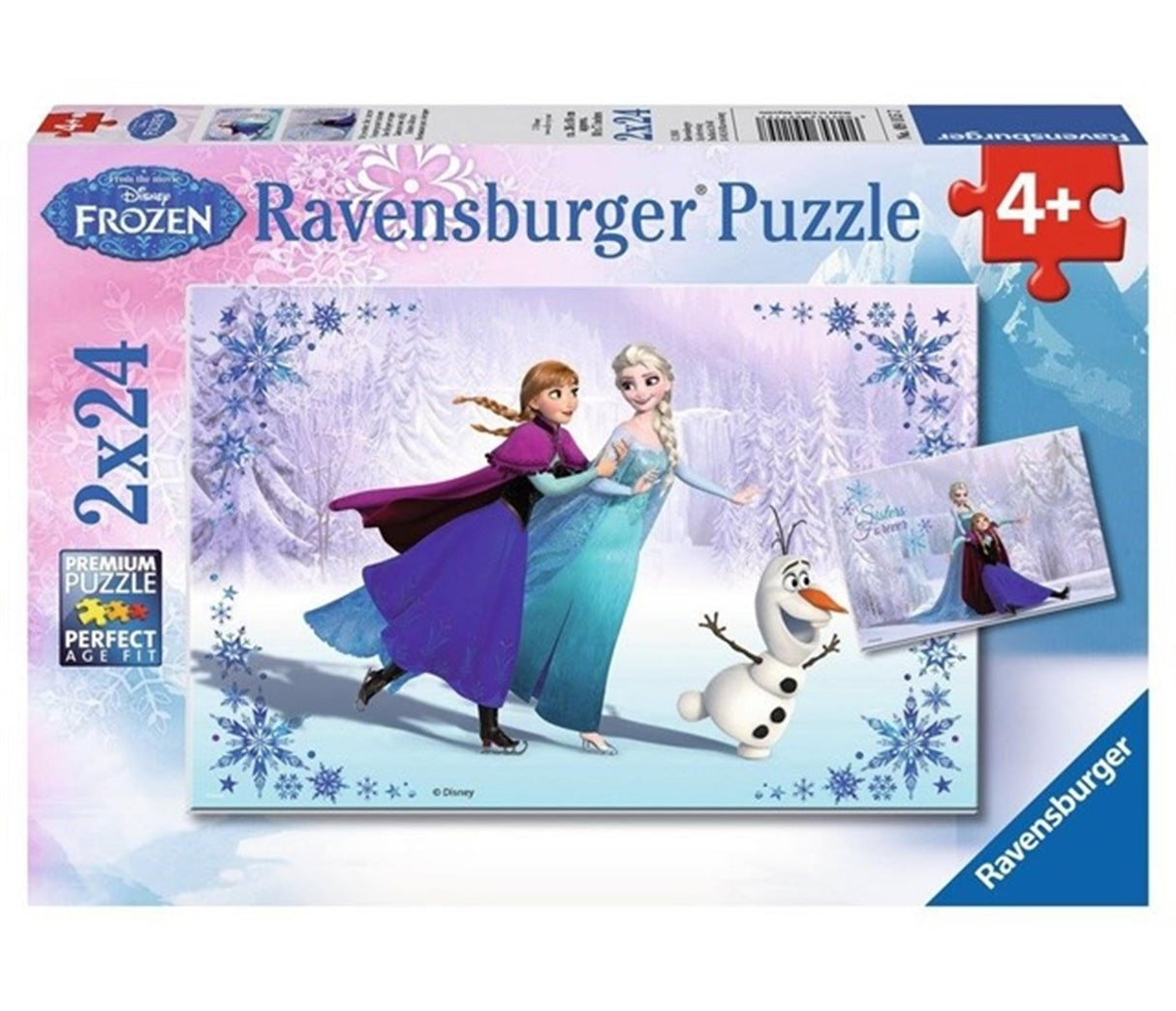 Ravensburger puzzle Frozen sisters 2x24pc