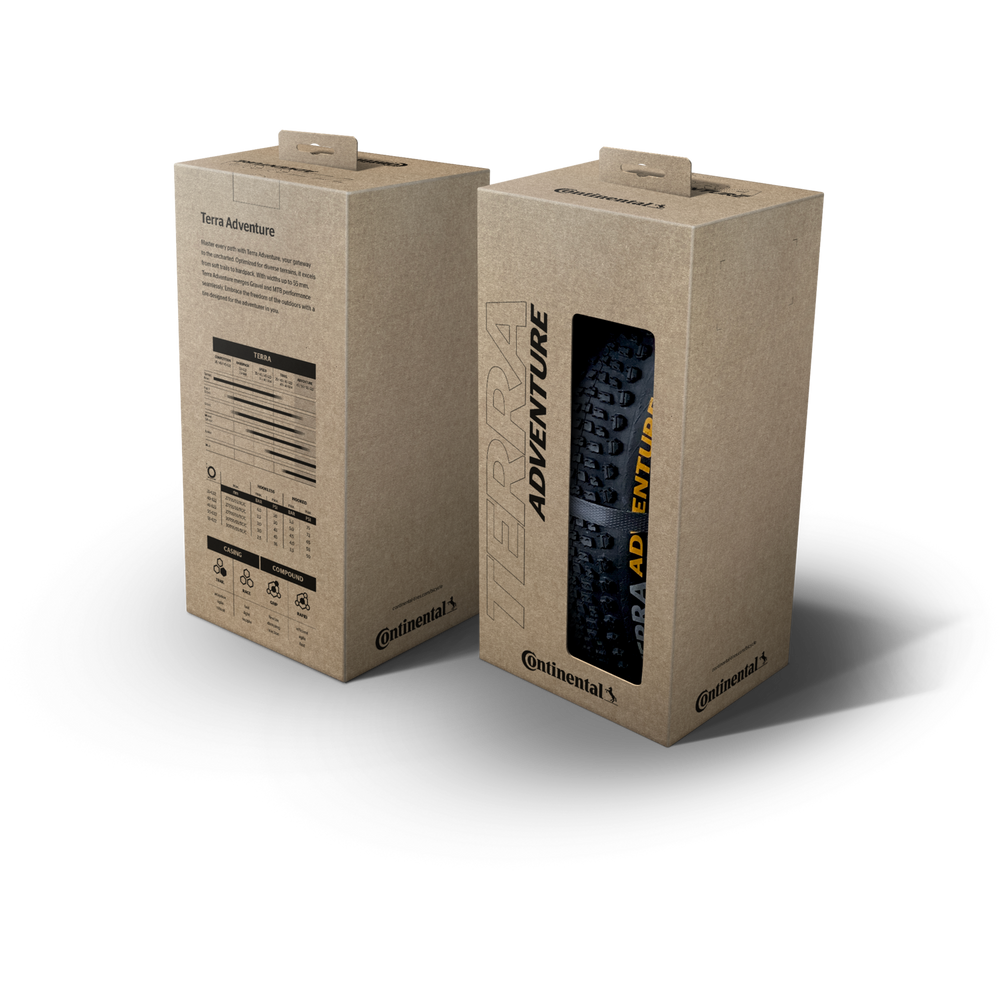 Neumático continental terra aventura 28 x 1,75 negro plegable