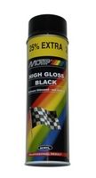 Sprøjtlak acryllisk højglans sort 500 ml
