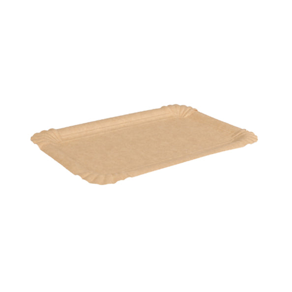 Papstar biodore tálca karton kraft (13x20cm) (100 db)