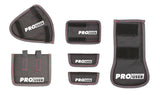 Pro-user bicycle protection set for bicycle carriers Black 7-piece