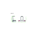 Pro-user bicycle carrier Amber II