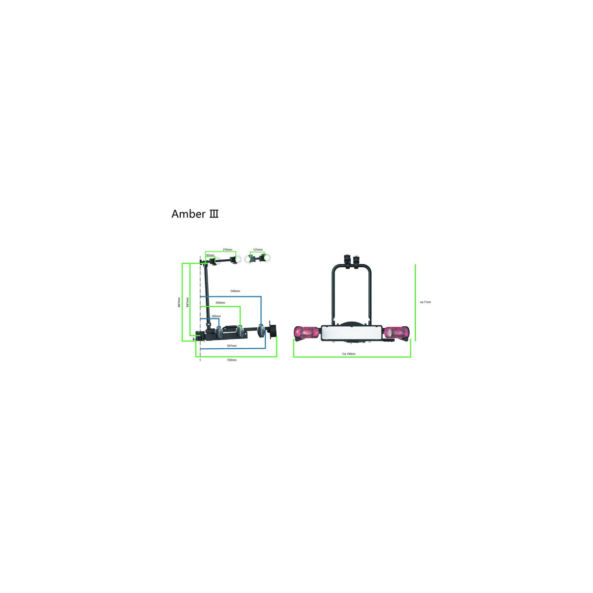 Pro-User Carcycle Carrier Amber III