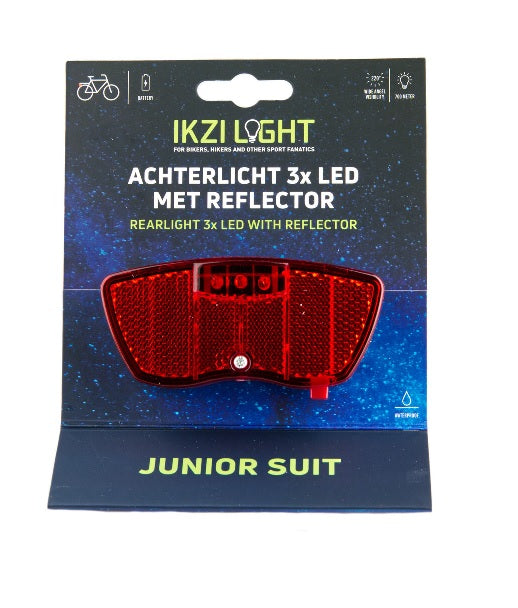 Ikzi könnyű hátsó lámpatartó junior 3xled