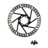 ELVEDEDES PRIMAX E DISK BRZDOVÝ ROTOR Ø160X1,85 mm, stříbro (OA: VANMOOF S X A COWBOY)