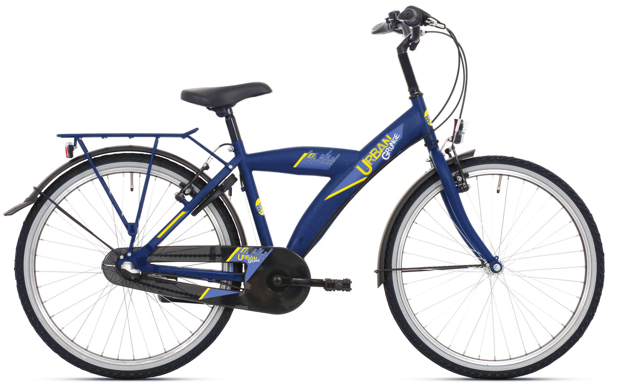 Bikefun dla dzieci rower 24 rower zabawa miejska - kobalt niebieski