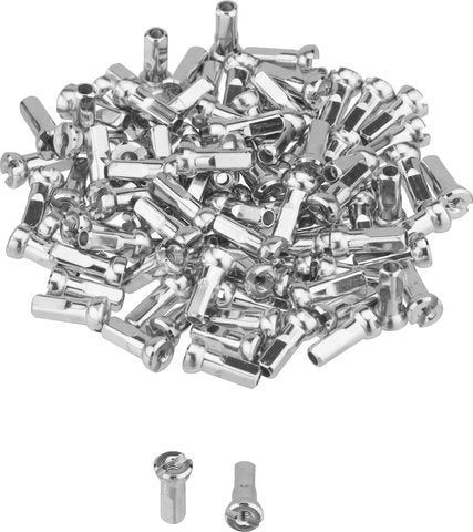 Sapim Polyax aluminum nipples - 100-pack