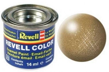 Revell Paint za model stavbe številka 92 kovinska medenina