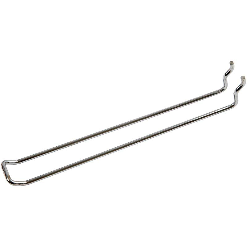 Double hook, l: 200 mm, w: 25 mm, thickness 4 mm, 50 pieces 1 box