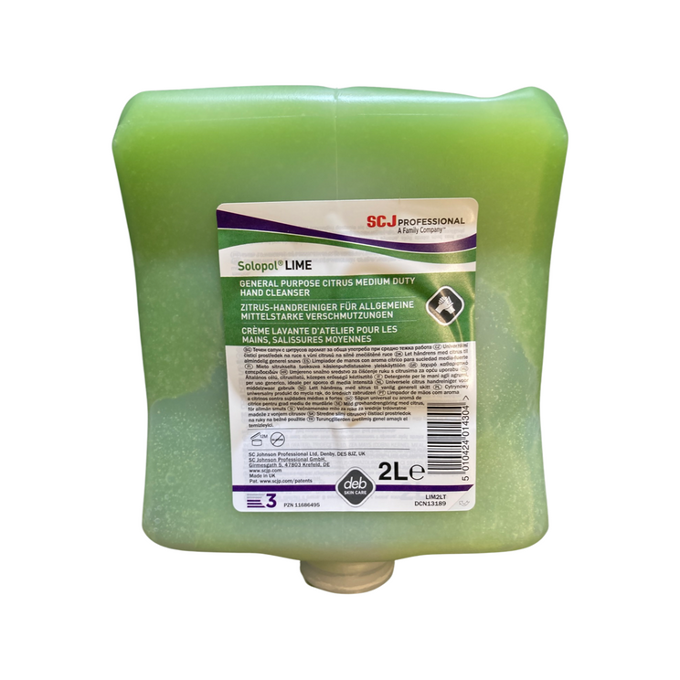 DEB Hand Cleaner Solopol Lime 2L
