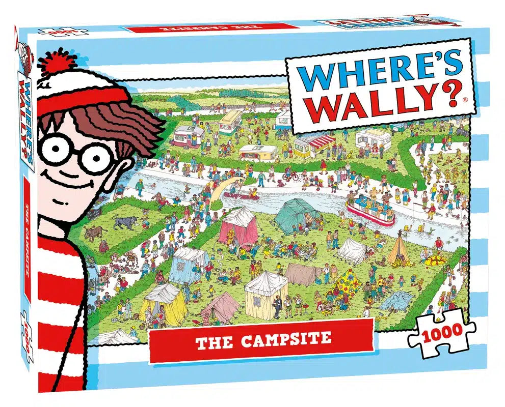 Spousta darů puzzle, kde Apos; S Wally CampSite 1000 kusů
