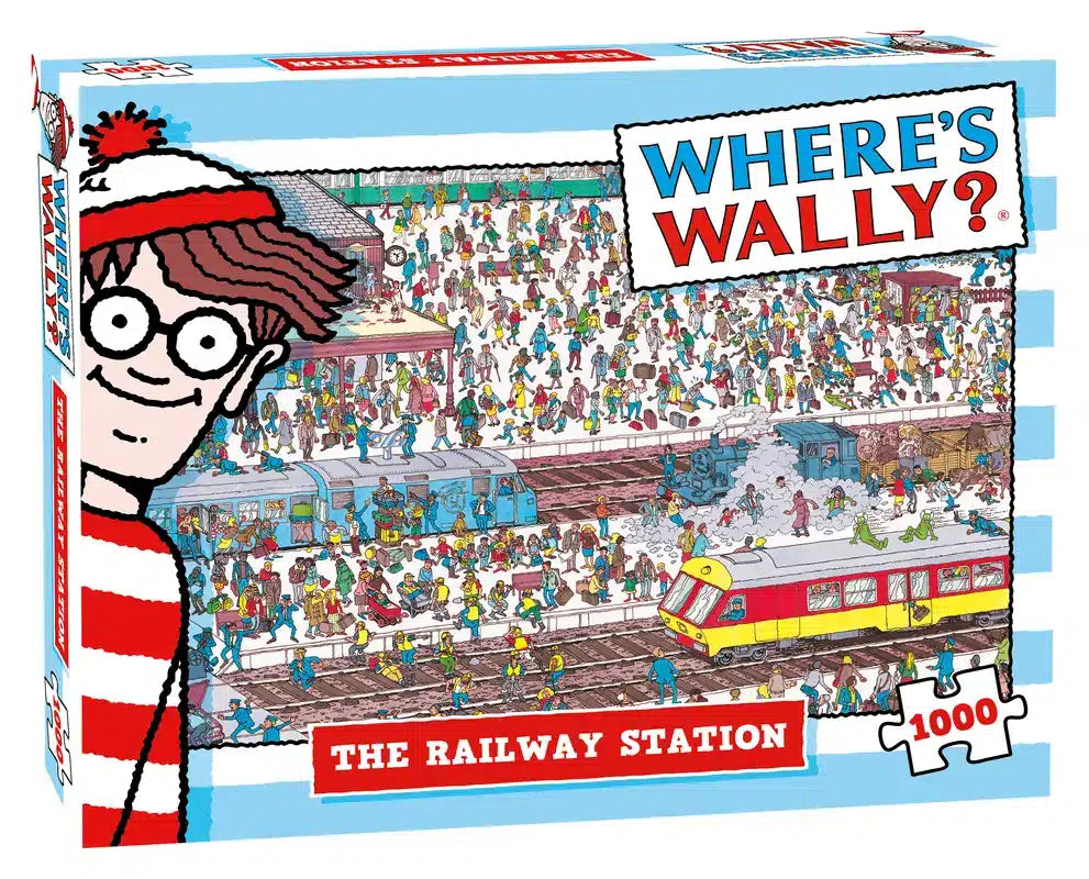 Spousta dárků hádanky o tom, kde Apos; S Wally železniční stanice-1000 kusů