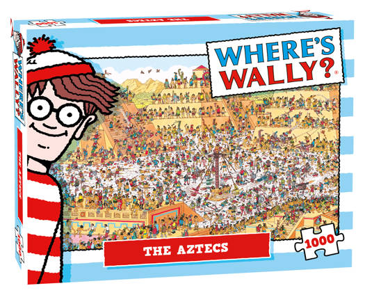 Plenty Gifts Puzzle Where Apos; S Wally The Aztecs Pyramid 1000 pieces