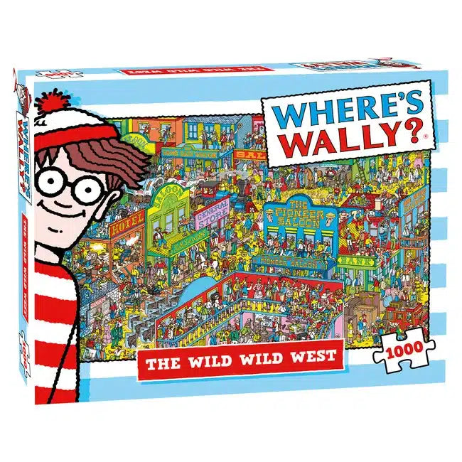 Mange gaver puslespill hvor apos; S Wally the Wild Wild West 1000 stykker